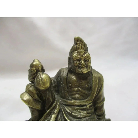 Ji Gong Chinese Buddist Monk, Bronze Figurine - Picture 8 of 8